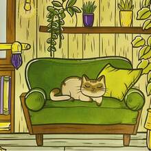 1 Peça Livro de Colorir Coco, Vivi, para Adultos e Adolescentes, Designs Ousados e Fáceis para Relaxamento com Inspirações Hygge, Apresentando um Design de Cor Vibrante com Personagens de Animais Fofos e Cenas Aconchegantes, Atividade de Pintura Divertida, O Padrão é Requintado e as Linhas são Claras, Livro de Pintura, De Volta às Aulas, Materiais Escolares, Desenho e Pintura, Halloween, Natal