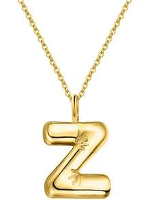 Clepsidra ®   Collares para mujer, collar inicial de Acero Inoxidable para uso diario. Cadenas para mujer resistente y elegante. Regalos y joyeria para mujer ideales para cumpleaños y bodas. Joyería - Z - Ver 1