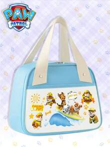 Paw Patrol Paw Patrol Themed Trapezoidal Insulated Bag, Thickened Aluminum Foil Lunch Box, Hand-Held Ice Pack, Office Worker Lunch Box, Pre-Opening Meal Pack, Thanksgiving, Christmas, Birthday Party Decoration Items, Small Gifts For Relatives And Friends At Parties And Gatherings Home Decor Christmas Decorations Room Decor
