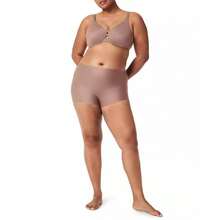 Spanx Women's Sheer Control Regular-Waist Boy Shorts | - Cafe Au La - View 1