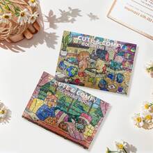 Conjunto de Livro de Colorir Fofo e Confortável - Uma Deliciosa Jornada de Colorir para Adultos através de Cenas Encantadoras Cheias de Animais - Recantos de Estudo Aconchegantes e Retiros Internos Acolhedores, Outono. Papelaria, Suprimentos Escolares, Desenho e Pintura, Halloween, Natal