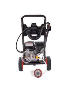 Portable Gas Pressure Washer, 3400PSI High Pressure Washer, 2.6 GPM Gas Powered Pressure Washer, Cordless Pressure Cleaner With 5 Quick Connect Nozzles, Spray Gun & Extension Wand For Cleaning Cars, Homes, Driveways, Patios, Fences - 彩色 - 查看 10
