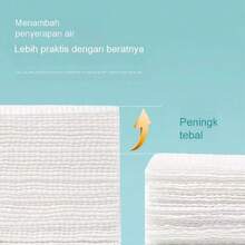 Toalla de pie desechable gruesa y grande para uso doméstico, adecuada para remojar los pies, masaje de pies y lavado de pies en el baño.