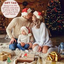 10 pezzi di decorazioni da appendere all'albero di Natale a forma di omini e donnine di pan di zenzero, decorazioni per interni ed esterni con corda per feste/vacanze