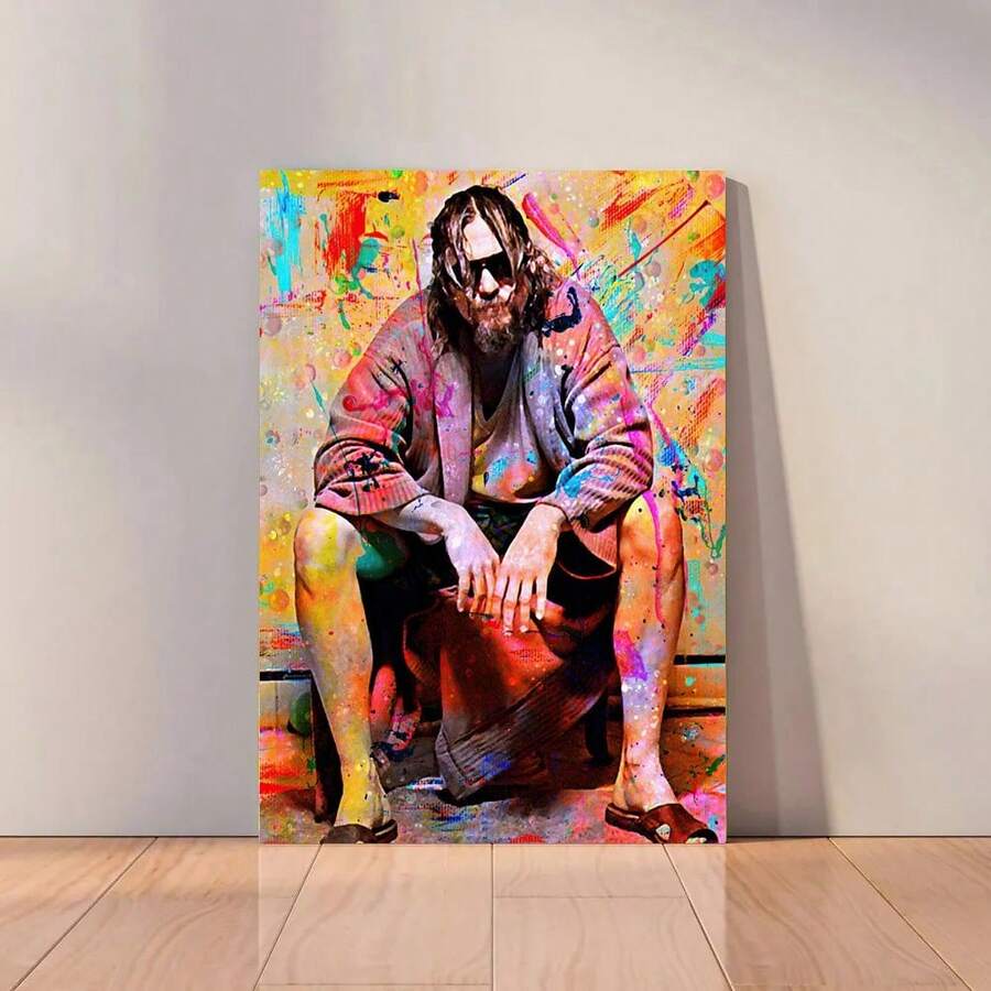 1pc Canvas Poster, Modern Art, Classic Movie Characters Posters And Prints Wall Art Canvas Painting, Ideal Gift For Bedroom Living Room Corridor, Wall Art, Wall Decor, Fall Decor, Wall Decor, Room Decoration, No Frame