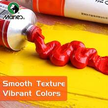 Marie's Professional Oil Paints, 50ml/1.69oz Tubes, Oil Based Pigments Art Supplies For Canvas Craft Painting, Artist Quality, Rich Colors, Gifts For Artist, Beginners, Students And Adults - 50ml/1.7 Oz - View 4