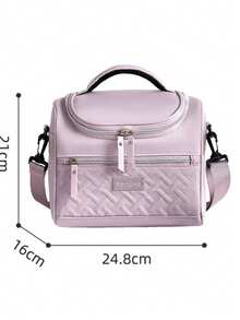 1 szt. 10L Duża pojemność izolowana torba na lunch, wodoodporna przenośna duża pojemność izolowana torba, College Foil przenośna izolowana torba na lunch, izolowana torba na lunch, podróż piknik na zewnątrz szkoła praca kemping biuro dziewczyny chłopcy studenci podróż niezbędne, artykuły szkolne podstawowe artykuły do college'u, zewnętrzny pakiet chłodzący, świąteczna torba na lunch, powrót do szkoły