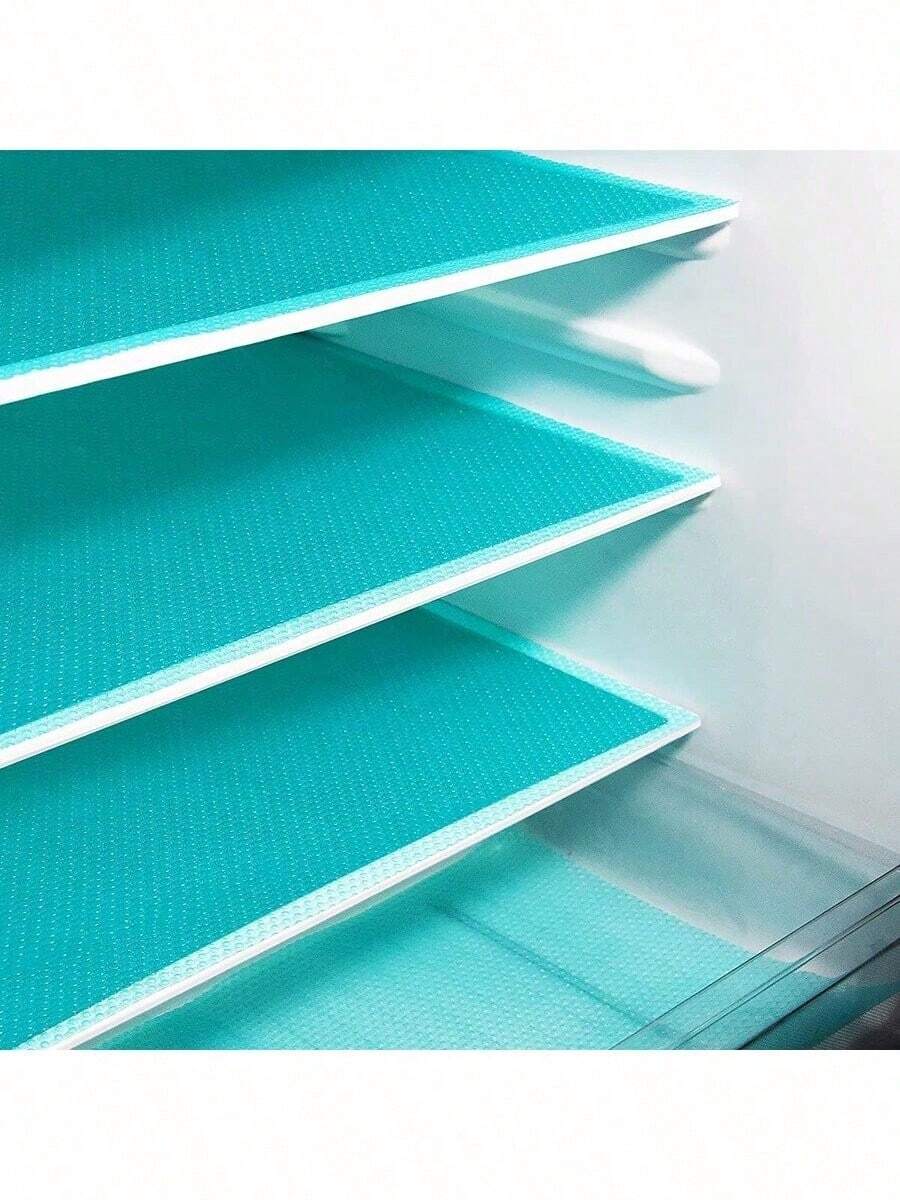 1/4/8 Sheets Refrigerator Moisture-Proof Mat, Washable Refrigerator Liner, Refrigerator Shelf Liner, Refrigerator, Freezer, Cabinet Anti-Spill Absorbent