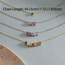 Customized Family Birthstone Necklace, Birthstone Necklace, Birth Stone Necklace, My Children's Necklace, Mothers Necklace, Christmas Gift