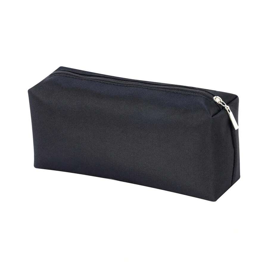 Linz Classic Cosmetic Bag (Black) - Coffee Brown - View 1