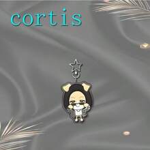 CORTIS Kpop 偶像团体亚克力星星装饰包饰，可爱卡通配饰，送给朋友的可爱礼物，钥匙扣吊坠，适合 CORTIS 成员：Ahn Keon-Ho、Zhao Yufan、Yan Cheng-Xuan、James - 彩色 - 查看 8