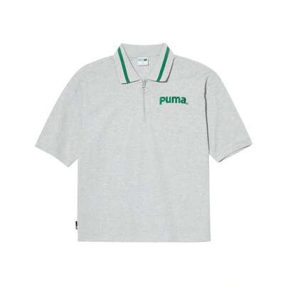 Puma 62254104 男士休闲轻便户外 Polo 衫，短袖翻领，舒适时尚，春夏款
