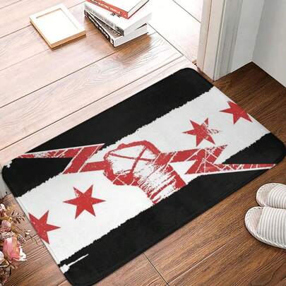 CM Punk WWE Anti-Slip Doormat Floor Mat Durable Carpet Rug For Kitchen Entrance Home Bedroom Footpad Mats