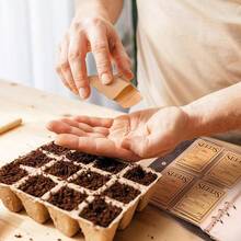 1set Seed Storage Organizer With 50 Envelopes Garden Seeds Storage Box Durable Sealing Seeds Envelope For Vegetable Seeds Storage