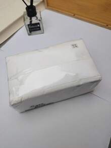 Cirelle 1个/2个装胡桃木纸巾盒 - 现代简约长方形设计，易于更换的优质胡桃木盒盖，抛光表面，适用于书桌、浴室、办公室和床头柜装饰 - 复古风格收纳盒，天然纹理，每个都是独一无二的。圣诞节、国庆节、情人节礼物。 - 彩色 - 查看 14