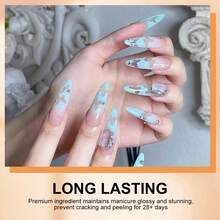 Bộ gel vẽ chuyển màu LIMEGIRL, 9 màu sơn móng tay gel ombre cho móng tay ombre, Bộ gel vẽ không cần rửa, làm móng kiểu Pháp, bộ sơn gel cho tiệm và làm móng tại nhà - Nhiều màu - Xem 5