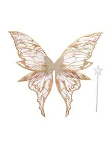 1pc New Holiday Party Halloween Makeup Prop Adult Costume Butterfly Wings Fairy Wings