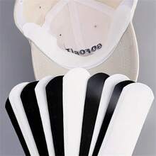 100 件，有效隔离的吸汗帽衬，一次性帽子隔离垫，可调节帽子保护贴，帽檐和领口垫以及内衬保护。