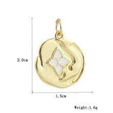 1pc Fashionable Personalized Minimalist High-End Geometric Pendant Couples Keychain, DIY Bracelet Necklace Earrings Jewelry Accessories