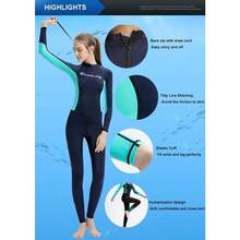 Dive Skins Full Body Swimsuit Wetsuit Scuba Rash Guard Diving Suit For Women Men Adult Long Sleeve Swimwear One Piece UV Protection Quick Dry Sunsuit For Surfing Snorkeling Kayaking