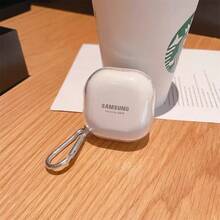 3 件套透明保护壳，适用于三星 Galaxy Buds Live/Pro/2/2Pro/FE 耳机 - 彩色 - 查看 3