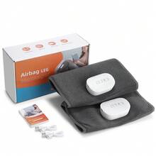 Hailicare 4 Gear Heated Air Bag Calf Massager, 4 Modes 8 Intensity Levels, Circulation Pressure Massage, 2000mAh, Warm Heating, Great Gift For Friends And Family - Dark Grey - View 13