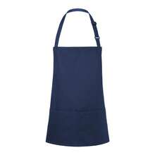 Karlowsky Delantal corto con bolsillo para mujer/dama (Azul marino) - Azul Marino - Ver 2