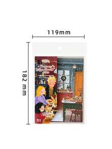 Hârtie Tori pentru scrapbooking, 20 buc/set, serie cu tematică de Crăciun, versatilă pentru jurnalizare, scrapbooking și scris