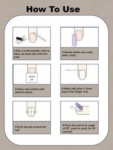 10 pezzi di unghie finte corte quadrate rosa metallizzate con effetto occhio di gatto, realizzate a mano, con 3 accessori per arte di unghie, colla per unghie e forniture per unghie, adatte per donne e ragazze per feste, viaggi, uso quotidiano e scuola