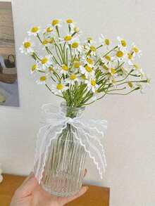 10/30 piezas Flores de manzanilla artificial de 10 pulgadas, flores de margarita artificial, plantas artificiales, arreglos de boda, decoraciones para el hogar y la oficina, colgantes de jardín exterior, arte floral colgante de patio, flores de pared, accesorios de fotografía, decoración de habitaciones, decoración del hogar, arreglo floral de jarrón para sala de estar y dormitorio, decoraciones de Año Nuevo, accesorios de decoración de dormitorio, regalos de decoración del Día de San Valentín