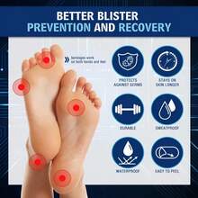 24 pezzi Cuscinetti in gel per il tacco - Alta resistenza e qualità, cuscinetti anti-attrito, adatti per tacchi alti, corsa, balletto. Per calli e vesciche, cerotti per vesciche ai piedi, protezione comfort per le scarpe, adesivo durevole, imbottitura per il tallone