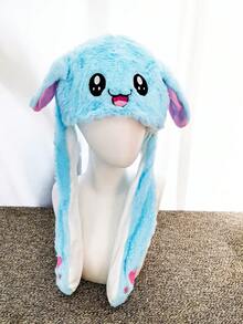 Sanrio Sanrio Cinnamoroll Hat,Cinnamoroll Hat Floppy Ears,Cinnamon Roll Hat,Cinnamoroll Hat Moving Ears,Hello Kitty Hat,Kuromi Hat,Kuromi Beanie,Bunny Hat,Moving Ear Hat