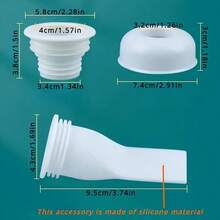 Ablaufstöpsel - Waschmaschinen-Ablaufrohr Abdichtungsabdeckung, Anti-Verstopfungs- & Geruchsbeseitigungs-Design, passt fest auf 40-50mm PVC-Rohre, geeignet für Badezimmer, Küche, Waschküche - Einfach zu installierender Ablaufschutz, flexibles Ablaufkernmaterial für Haushaltsreinigung und Küchenleitungspflege