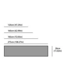 1 pieza Camino de mesa de encaje tejido de Navidad, con elementos de árbol de Navidad, diseño minimalista clásico, adecuado para la cocina, decoración de mesa del comedor, decoración navideña