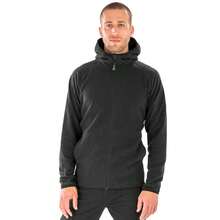 Result Genuine Mens Microfleece Full Zip Hoodie (Black) - Coffee Brown - View 4