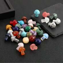 Mini grappe de cristaux d'améthyste - Pierres précieuses polies, parfaites pour la décoration intérieure et la guérison énergétique, tailles assorties (1/8/15/30 pièces) - couleur aléatoire - Voir 5