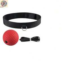 Head Mounted Boxing Ball, Combat Training, Responsiveness, Speed, Magic Ball, Home Boxing, Ventilation, Sanda, Training Ball Set - Ba quả bóng + băng đô + túi đựng bụi - Xem 4