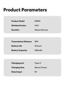 HYUNDAI X1PRO AI Smart Bluetooth Headphones With AI Translation, Color Screen, Touch Control, Call, Video, Audio Translation, 6 Music Sound Effect Modes, Low Latency, Remote Shooting, Multi-Functional Smart Headphones Compatible With Smartphones