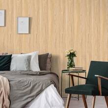 Arthome Papel de Contacto Madera Marrón 40x300CM,Vinilo de PVC Impermeable Antifouling,Papel Pintado de Vinilo Vintage Decorativo para Cubierta Renovación de Mueble, Encimera, Cocina,Estante - Roble Ondulado - Ver 4