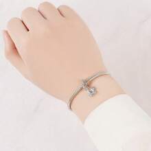 1 Pc Silver Plated Bead Charm Travel Elements Statue Of Liberty Pendant For Original Bracelet Necklace DIY Jewelry Making Fit Birthday Gifts Women Gift