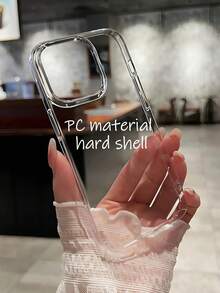 Transparent Crystal-Like Soft TPU Phone Case, Minimalist Clear Phone Cover, Lightweight Full Coverage With Large Cutouts, Compatible With IPhone 11/12/14/13/12/14/15/16 Pro Max/ 16E/ 17/17 Pro/17 Pro Max/Air - Clear - View 6