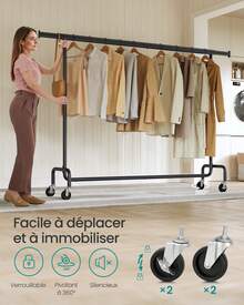 Coat Rack - Black - View 5