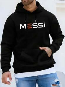 Men Messi Soccer Hoodie Red Pullover Sweatshirt With Messi Name Loose Fit Hooded Sweatshirt For Sports Halloween Everyday Casual Wear Machine Washable Athletic Apparel For Soccer Fans Casual Outfits Soccer Clothes Sports Fan Clothing Sporty Design Comfortable Fabric Fan Merchandise Streetwear Lovers Game Day Outfit Streetwear Fashion Durable Material Football Supporters Navy Elastic Fabric For Hoodie Print Hoodie Men Hoodie For Men U Mail Hoodie Seven Hoodie Men Size S-3XL - màu đen - Xem 2