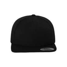 Classic Snapback Cap (Black) - Coffee Brown - View 6