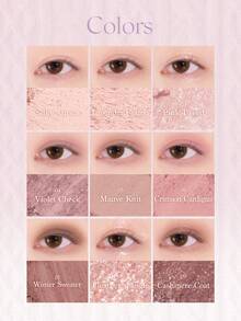 Paleta de sombras Dasique com 9 cores, maquiagem duradoura, alta pigmentação, formatura, aniversário, fácil de usar, suave e fácil de espalhar, fórmula vegana sem crueldade, essencial para o feriado, Rose Girl, a melhor cor, charme, presentes de Natal para mulheres, maquiagem de marca de moda feminina chique, volta às aulas