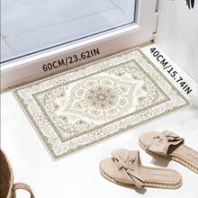 Luxury Carpet - Suitable For Living Room, Bedroom, Dining Room, Office, Vintage Bohemian Style Home Decor Carpet, Non-Slip Washable Polyester Rug