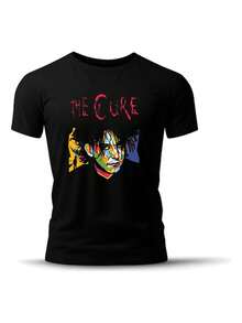 Playera Negra The Cure Calidad Premium - Negro - Ver 1