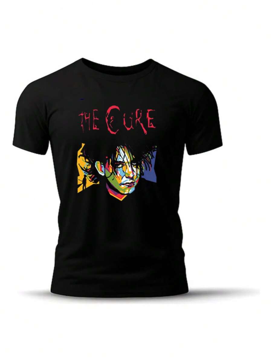 Playera Negra The Cure Calidad Premium - Negro - Ver 1