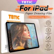 1 pieza Película de escritura de papel mate compatible con iPad Air 11 2024 10th Air 5/4 10.9 pulgadas Pro 11 Mini 6 8.3 pulgadas 10.2 pulgadas 7/8/9th Protector de pantalla