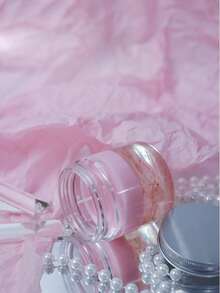 1 Box 1 Cup Pink Floating Flower Scented Candle, Atmospheric Home Fragrance Candle For Living Room, Bedroom, Study, Gift For Friends